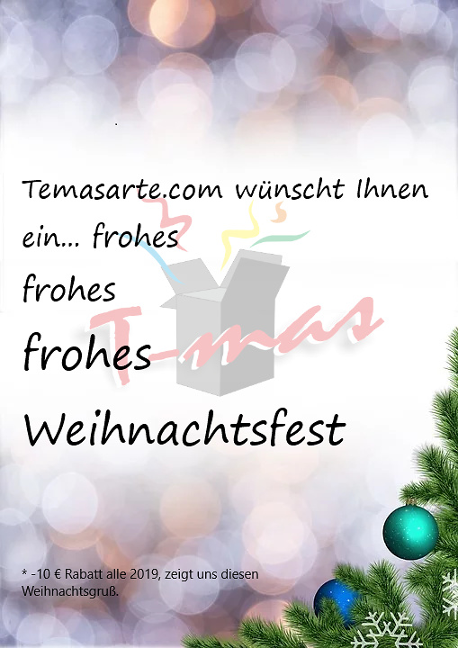 Frohe Weihnachten und ein glückliches 2020