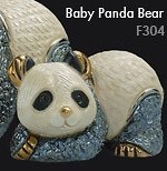 Familia de osos panda - DeRosa Rinconada oso panda baby f304 