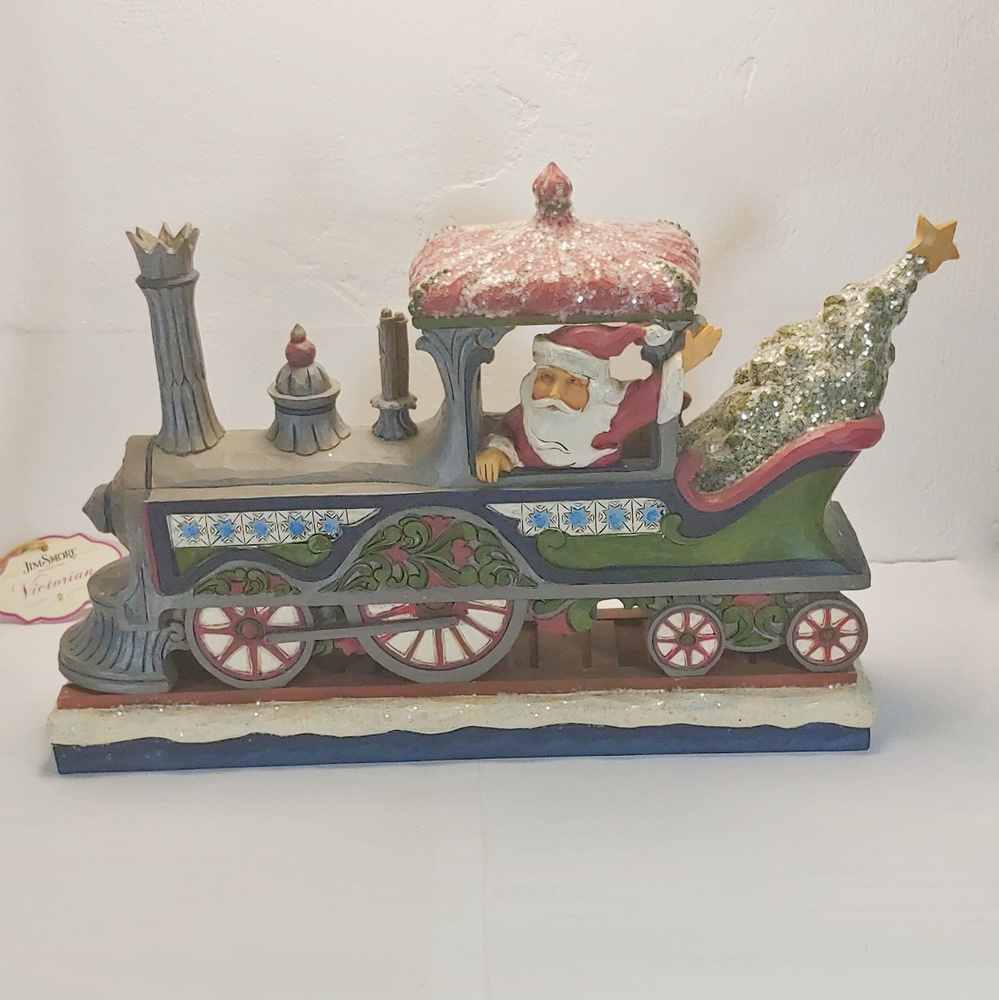 „Victorian Train“, Jim Shore – Weihnachtskollektion 