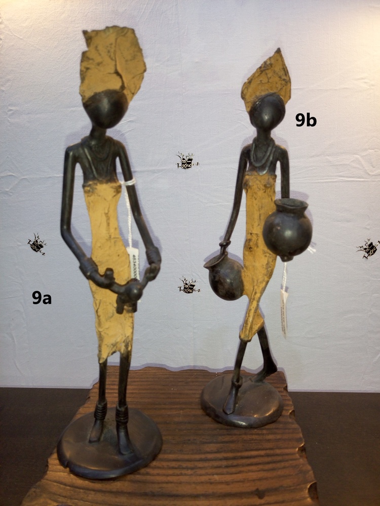 Afrikanische Bronzefiguren - 