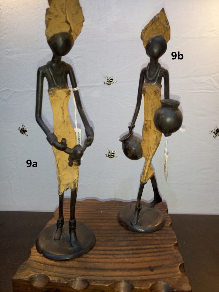 Afrikanische Bronzefiguren - 