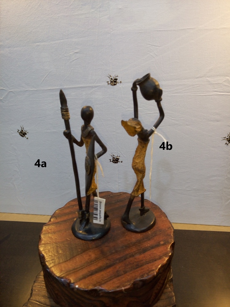 Afrikanische Bronzefiguren - 