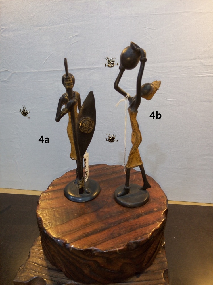 Afrikanische Bronzefiguren - 