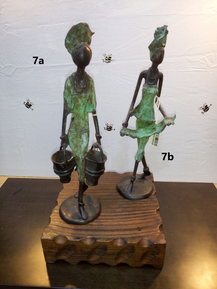 Afrikanische Bronzefiguren - 