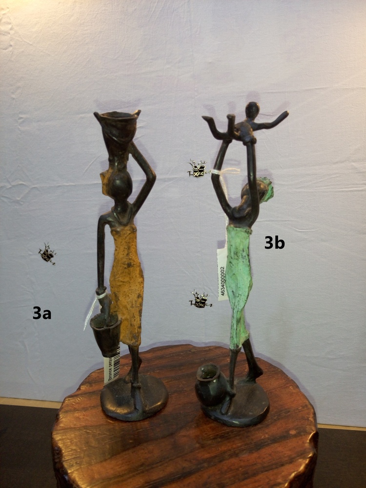 Afrikanische Bronzefiguren - 