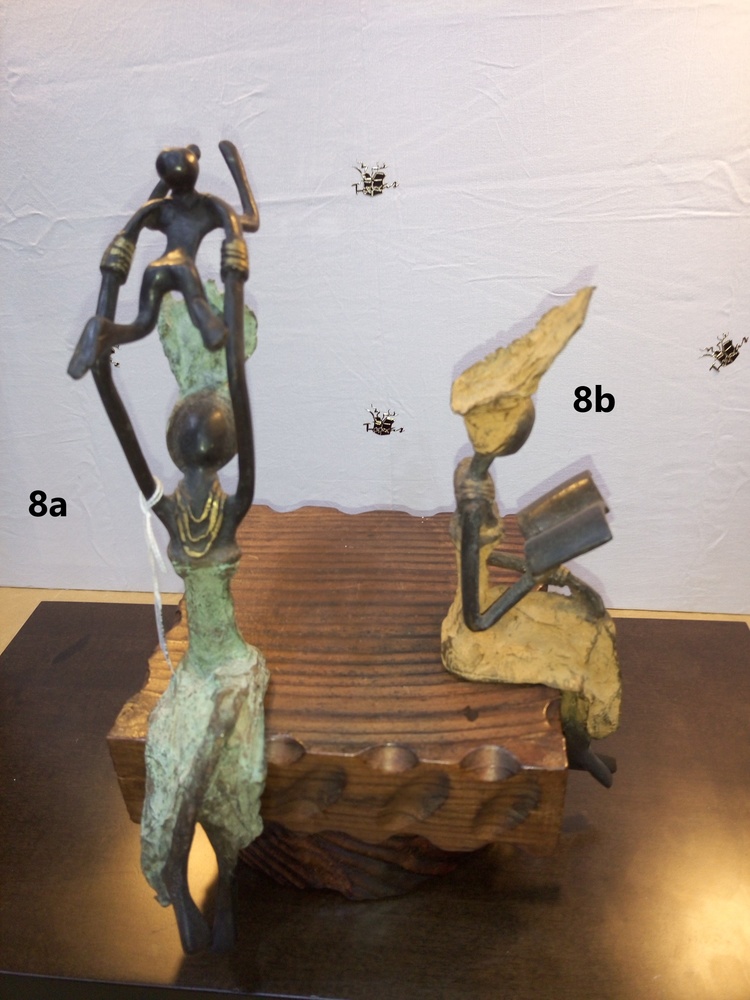 Afrikanische Bronzefiguren - 