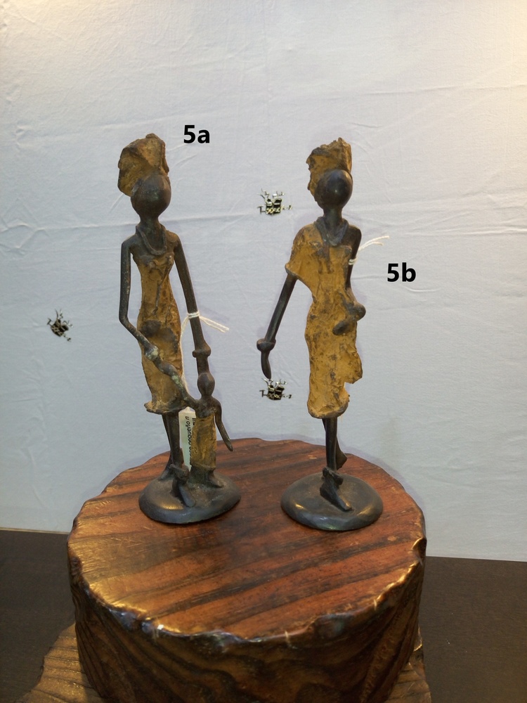 Afrikanische Bronzefiguren - 