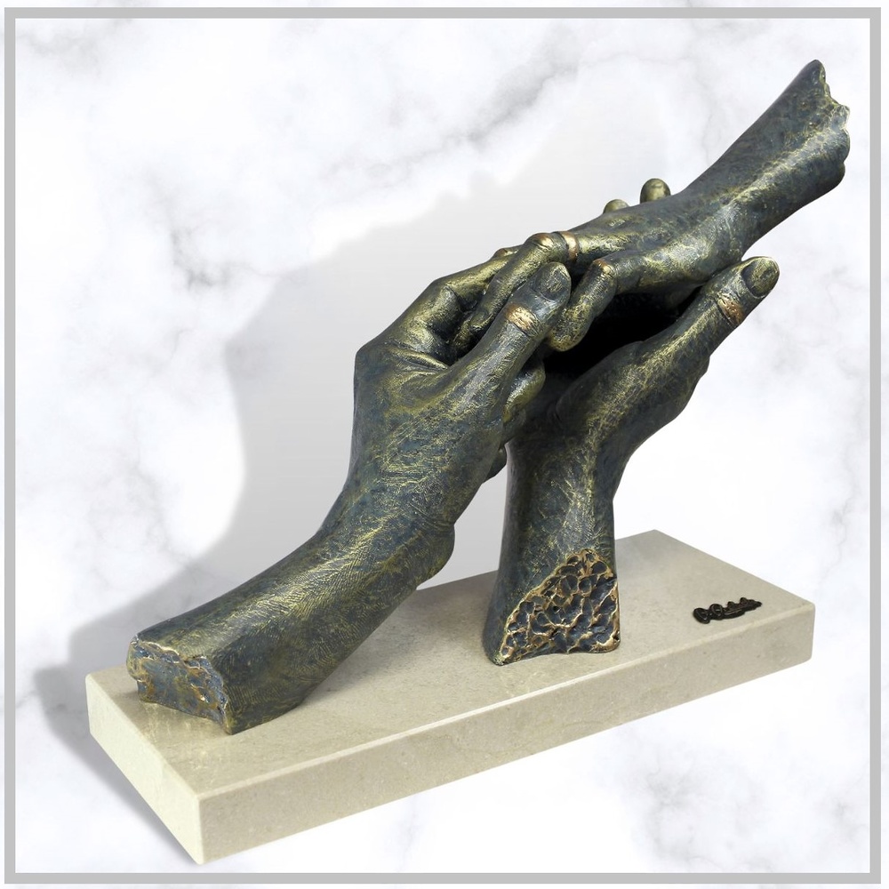Skulptur „Bis in die Ewigkeit“ – Ref.545, von Angeles Anglada – Temasarte. 