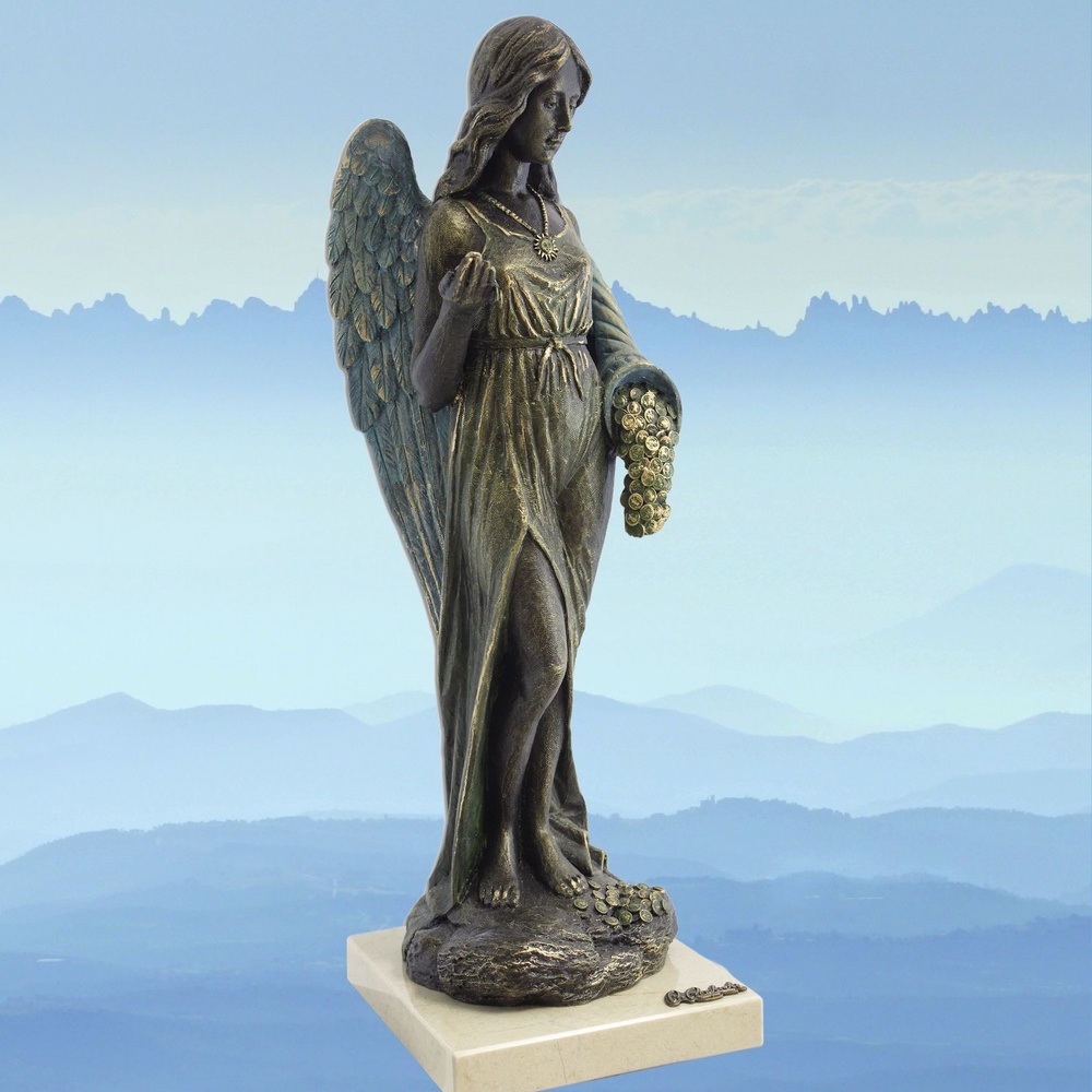 Angeles Anglada - Escultura Diosa de la Fortuna - REF. 574 - Escultura de personajes y deidades 