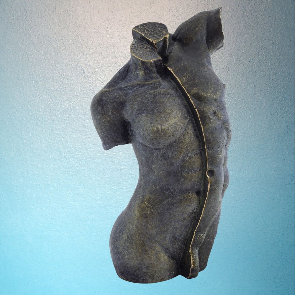 Angeles Anglada - Link Sculpture - REF. 575 - Sculpture of torsos 