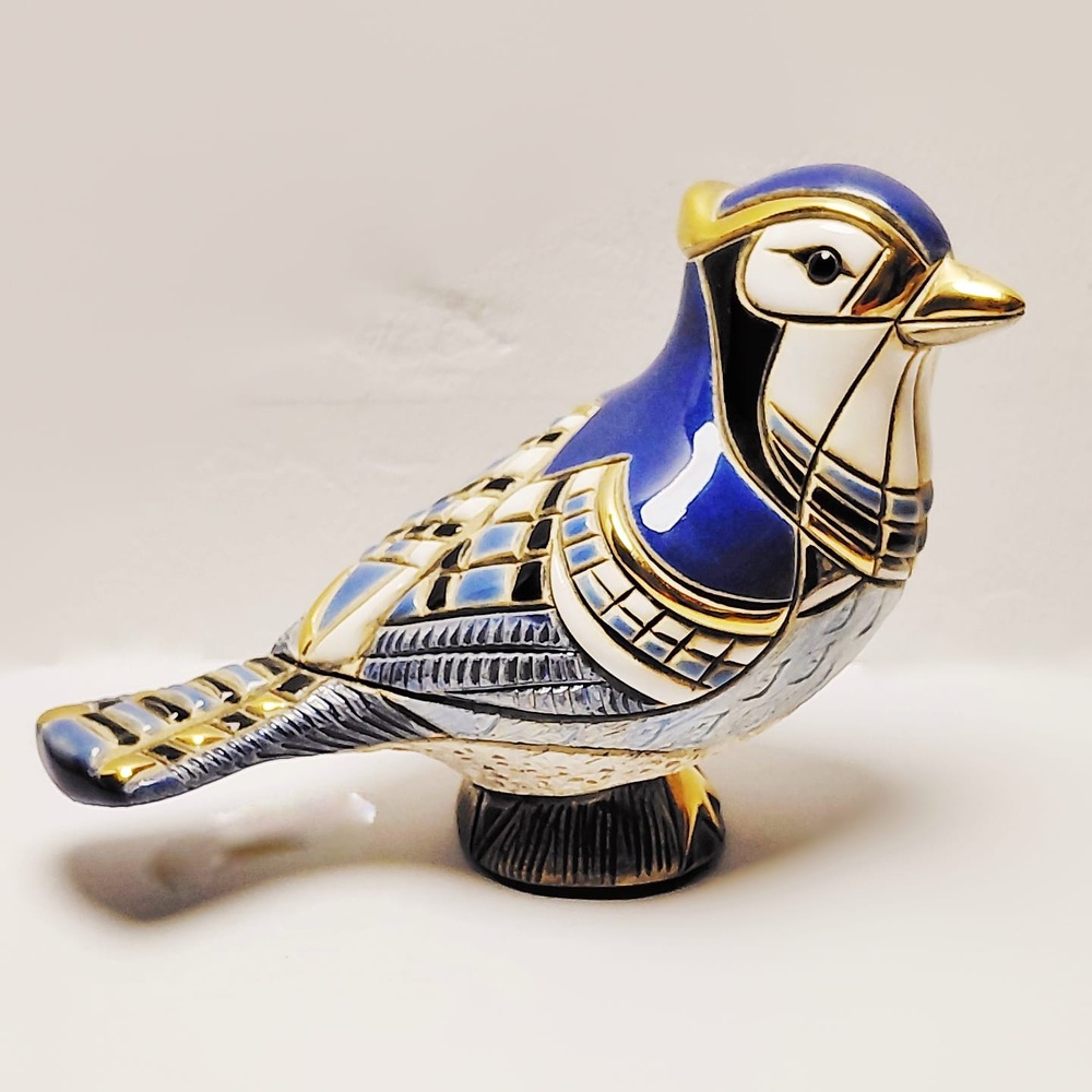 Arrendajo azul M785 - Artesanía DeRosa Rinconada en T-mas y Temasarte.com. 