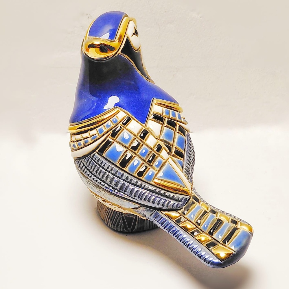 Arrendajo azul M785 - Artesanía DeRosa Rinconada en T-mas y Temasarte.com. 