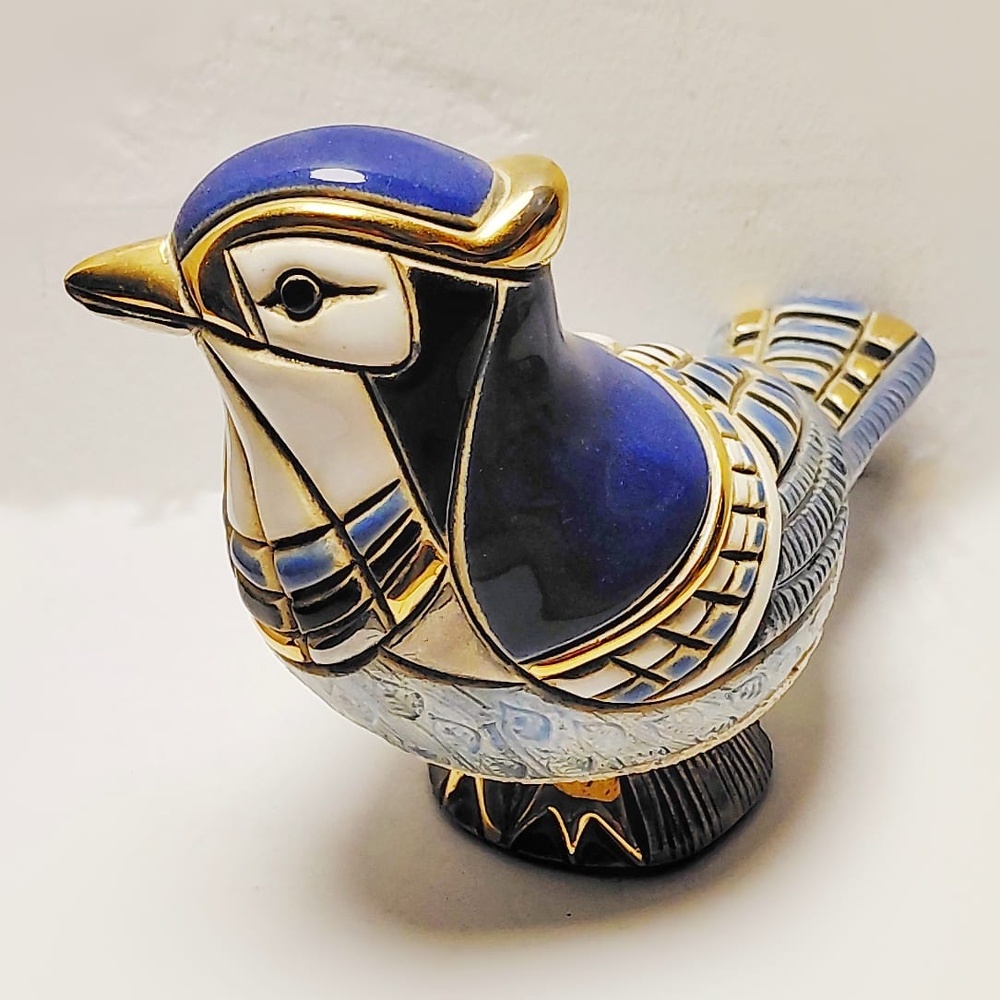 Arrendajo azul M785 - Artesanía DeRosa Rinconada en T-mas y Temasarte.com. 