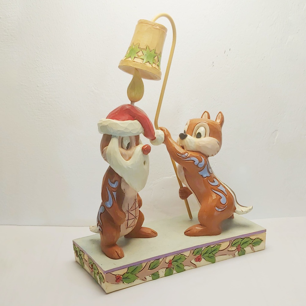 Chip and Dale Jim Shore - Christmas Collection - Disney 
