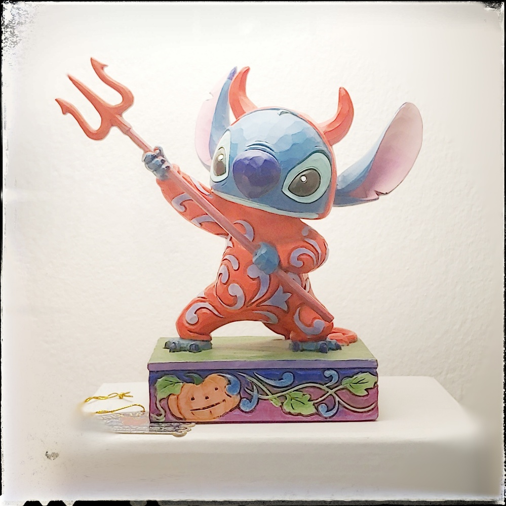 Devilish Delight Stich Figur - Jim Shore - Disney Sammlungen 