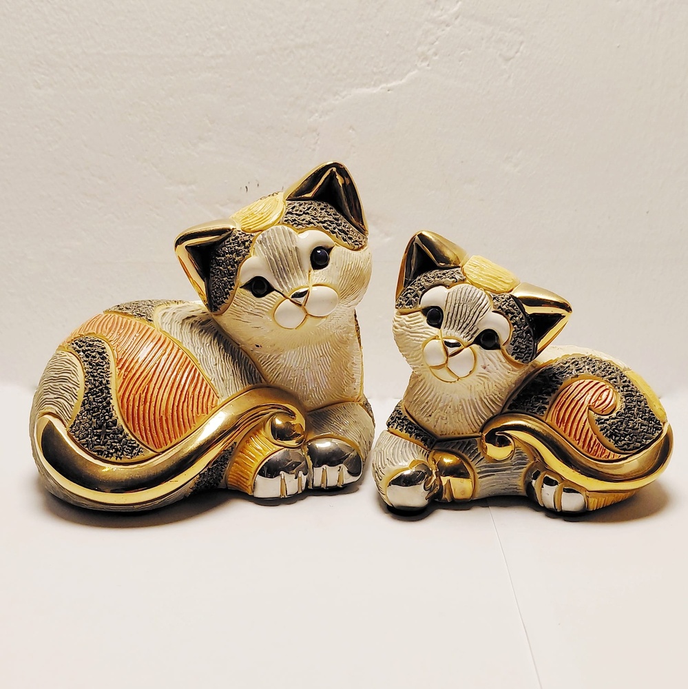 Familia de gatos calico - Rinconada DeRosa. Temasarte.com 