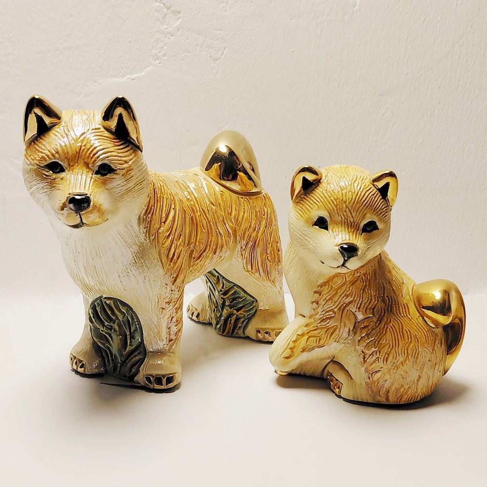 Familia de perros shiba inu - Rinconada DeRosa. 