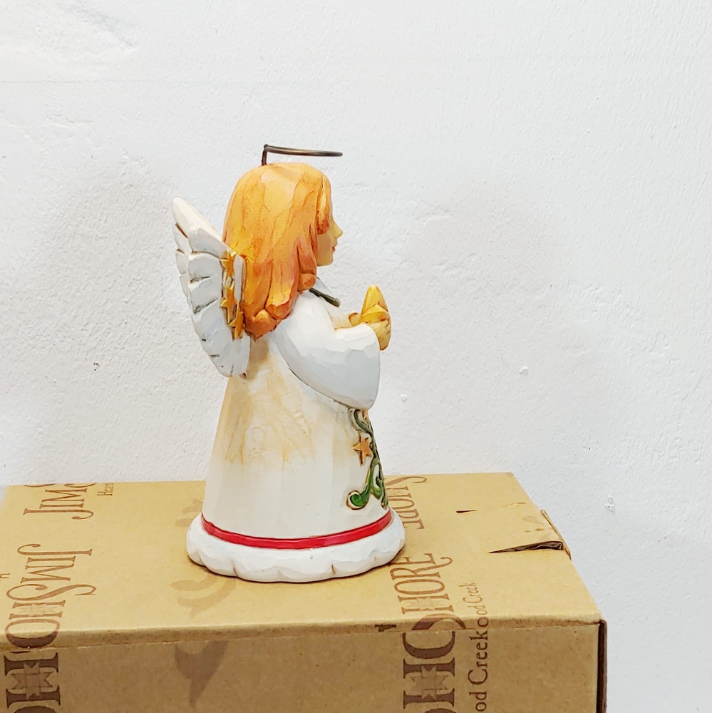 Figur „Engel mit Stern“ von Jim Shore Christmas Collection 