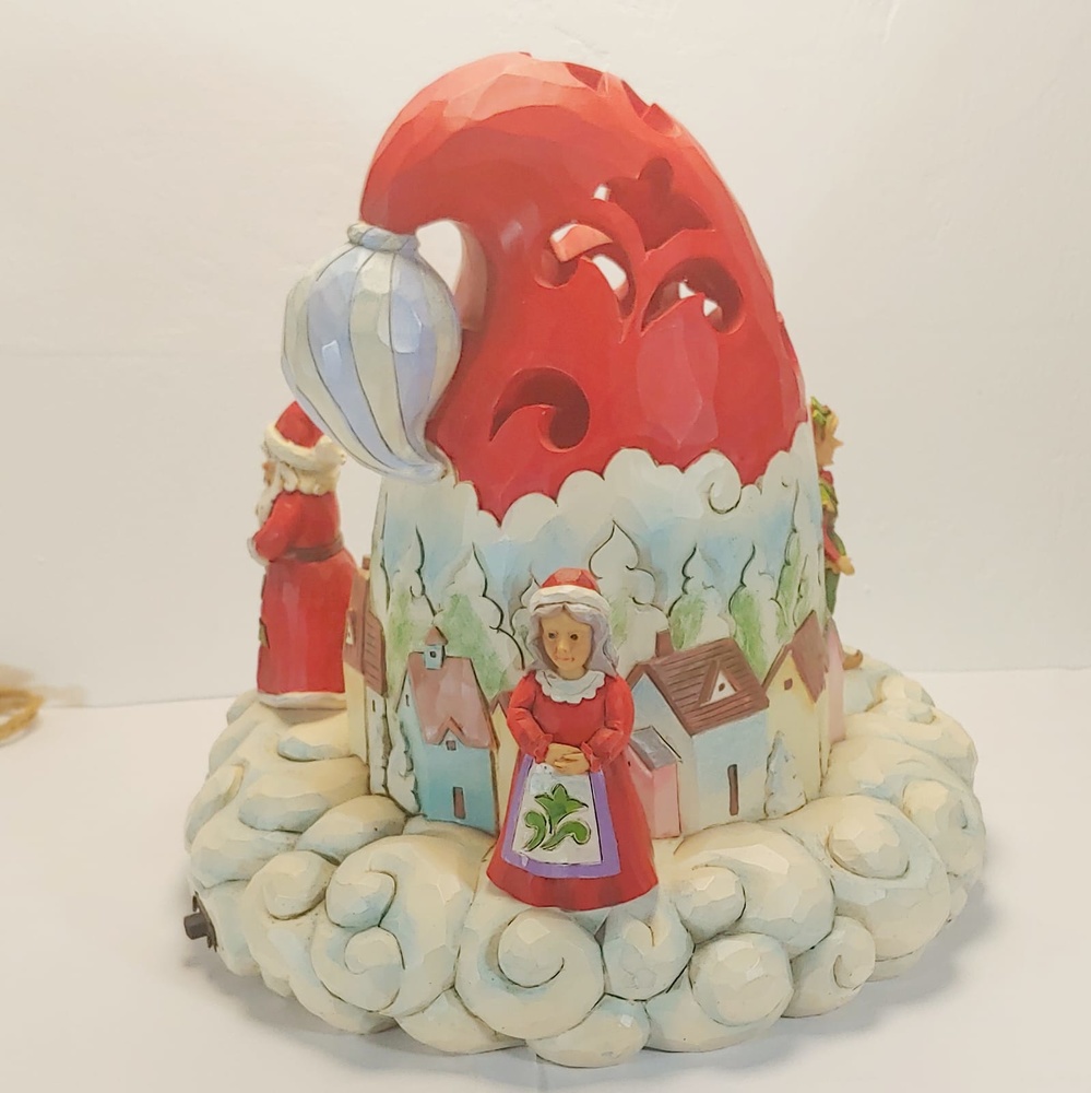 Gorro de Papá Noel - Jim Shore - colección de Navidad 