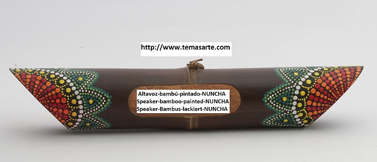 SPEAKER-BAMBOO-PAINTED-NUNCHA 