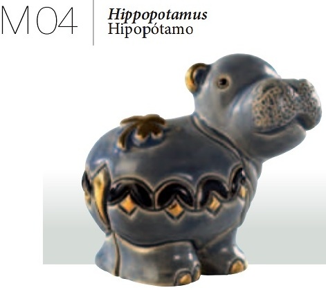 Hipopótamo M04 Mini - Rinconada DeRosa 