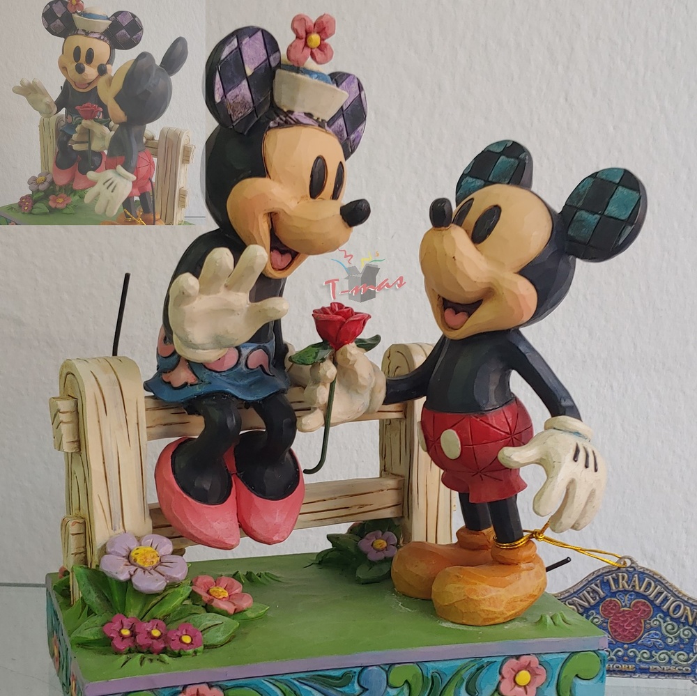 Mickey y Minnie en la valla - Colección Disney 