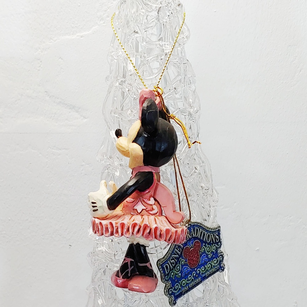 Minnie Mouse Nutcracker Hanging Ornament Disney by Jim Shore 