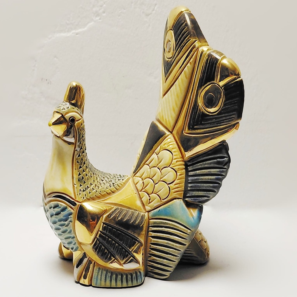 Pavo real M754 - Artesanía DeRosa Rinconada en T-mas y Temasarte.com. 