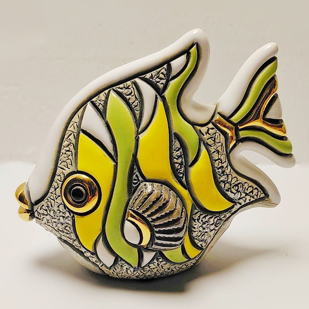 Pez ángel baby F353 - Artesanía DeRosa Rinconada en T-mas y Temasarte.com. 