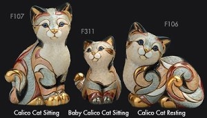 Rinconada - Familia de gatos calico 
