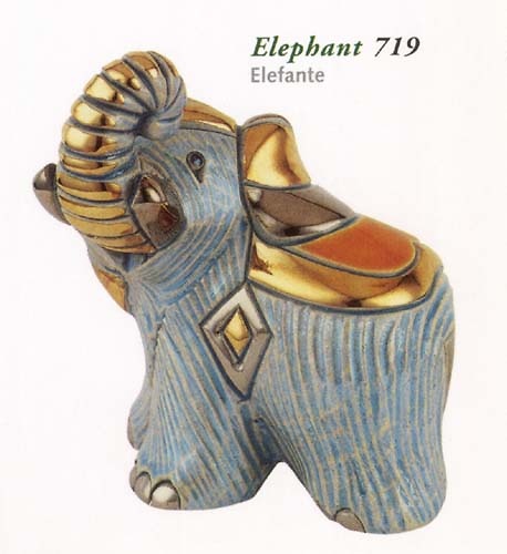 Rinconada afrikanischer Elefant Jahrestag 719 
