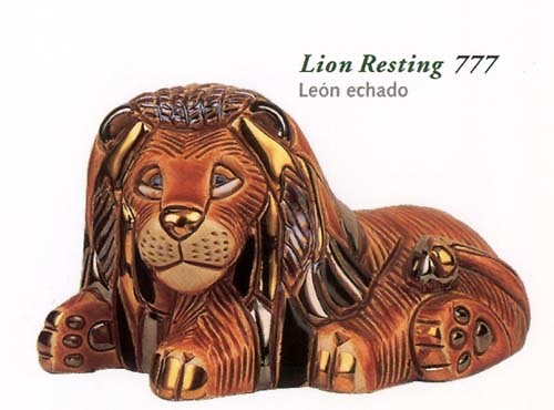 Rinconada sitzender Löwe Jahrestag 777 