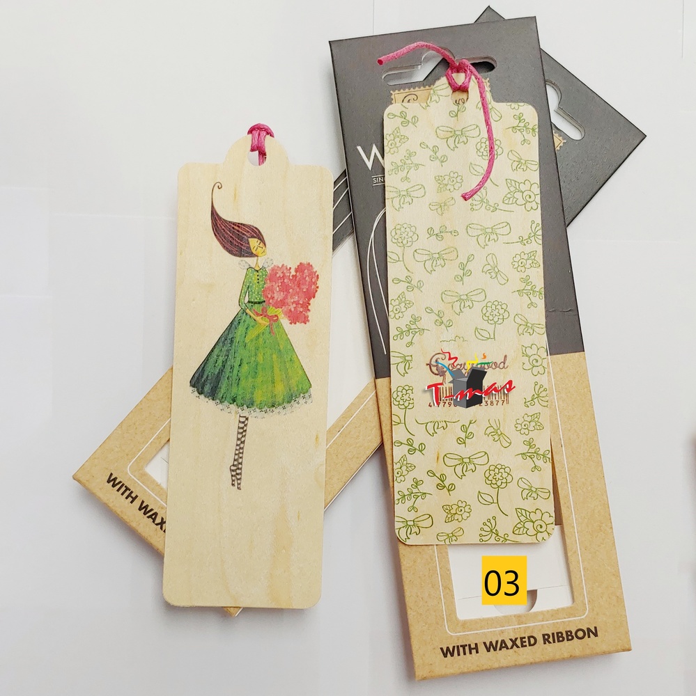 Wooden bookmark - Stationery 