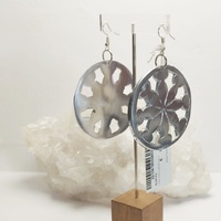 Aluminum "Mandala 3" earrings - Vestopazzo Costume Jewelry