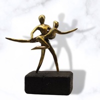 Bronzeskulptur auf Lava "Flight" - Sonata Gallery