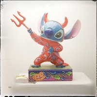 Estatuilla de Stich Delicia Diabólica -Jim Shore - Colecciones de Disney