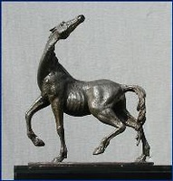 Estudio de Arte Moreno - "Caballo 6" Bronce