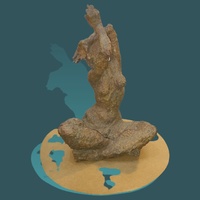 Ferran Santiago - Skulptur "Yoga"