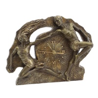 "Guardians of Time" Clock (2025) by Ángeles Anglada, Ref. 592