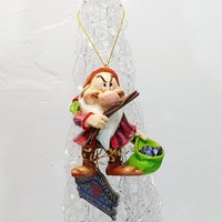 Hängendes Ornament „Grumpy“, Jim Shore – Disney-Kollektionen