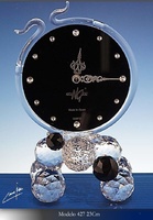 Nuria Grau - Table Clock "crystal balls"