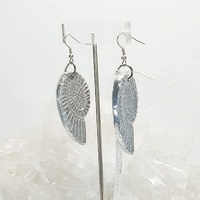 Ohrringe "Muschel" aus Aluminium - Vestopazzo Fashion Jewelry.