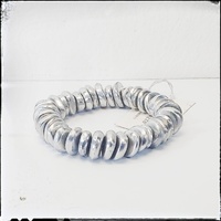 Pulsera "Rondelle" aluminio - Vestopazzo  Bisutería