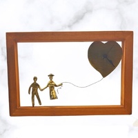 Sonata Gallery - Sculpture  "Ethereal love", frame with clock