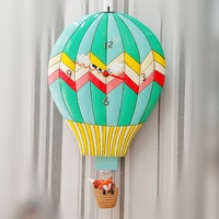 Uhr Heißluftballon mit Pendel 446 - Einzelstücke